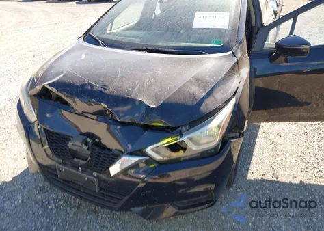 2021 Nissan Versa Sv Xtronic Cvt z USA, uszkodzony, nr VIN 3N1CN8EV0ML866844